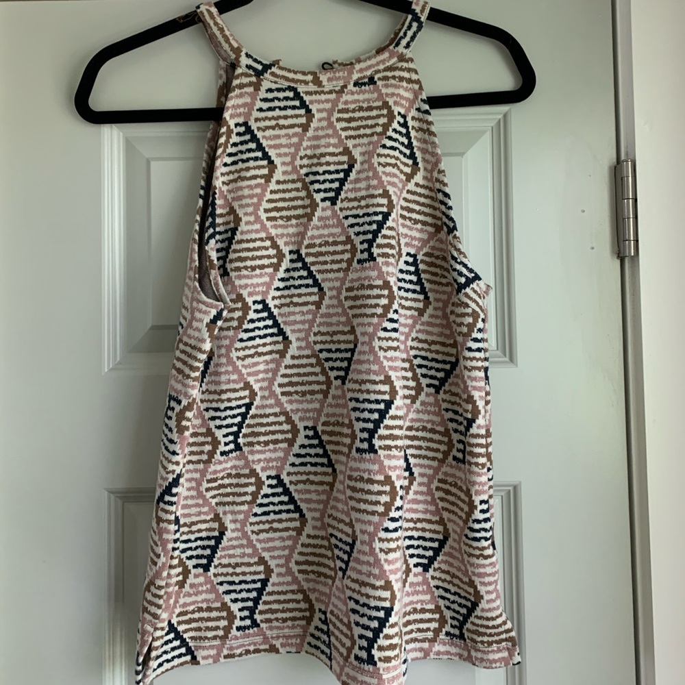 Anthropologie Aztec Top